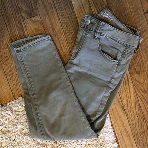 🍁2 for 20🍁 American eagle green jegging